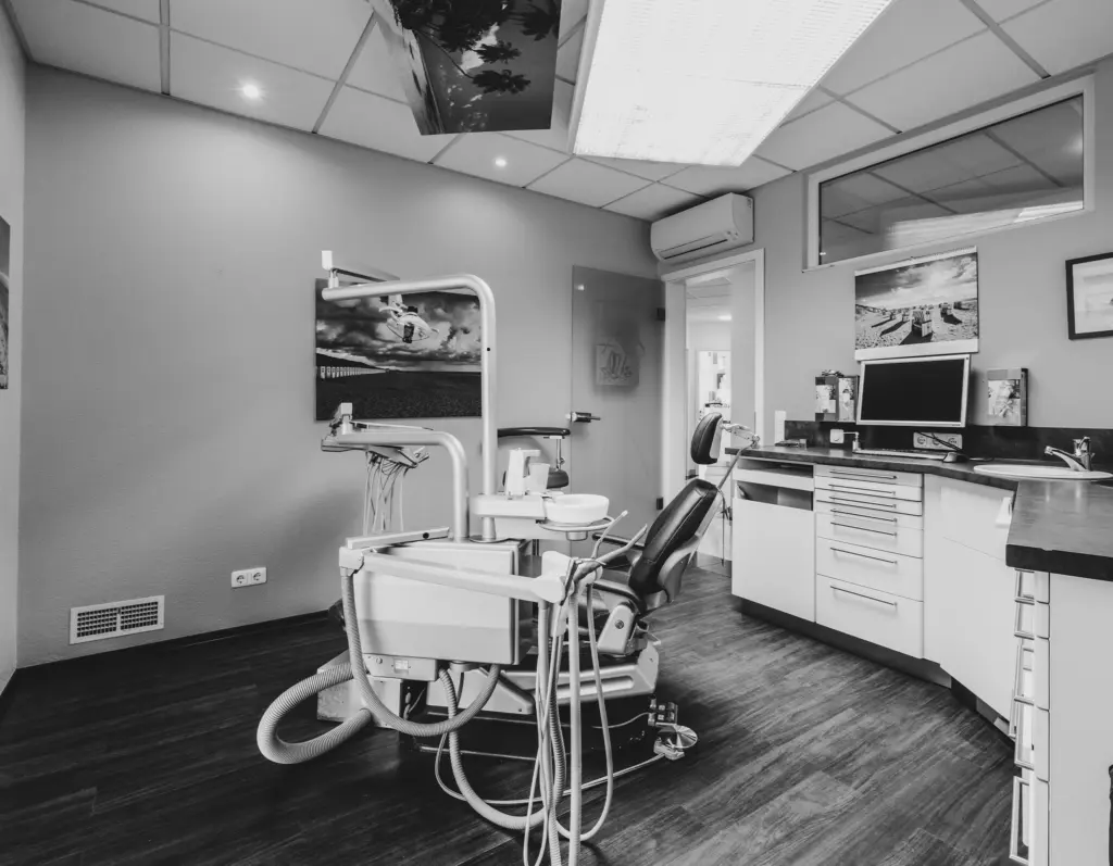 Beispiel Behandlungszimmer in der Praxis Goepel & Kollegen